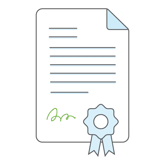 EzeScan Licensing Information Icon